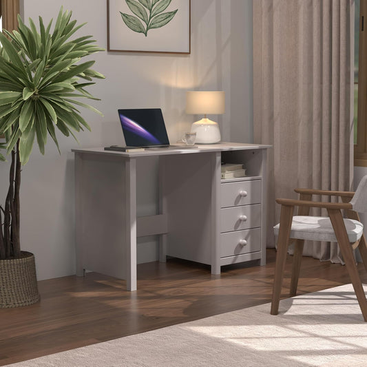 Solid Wood Desk with Drawer