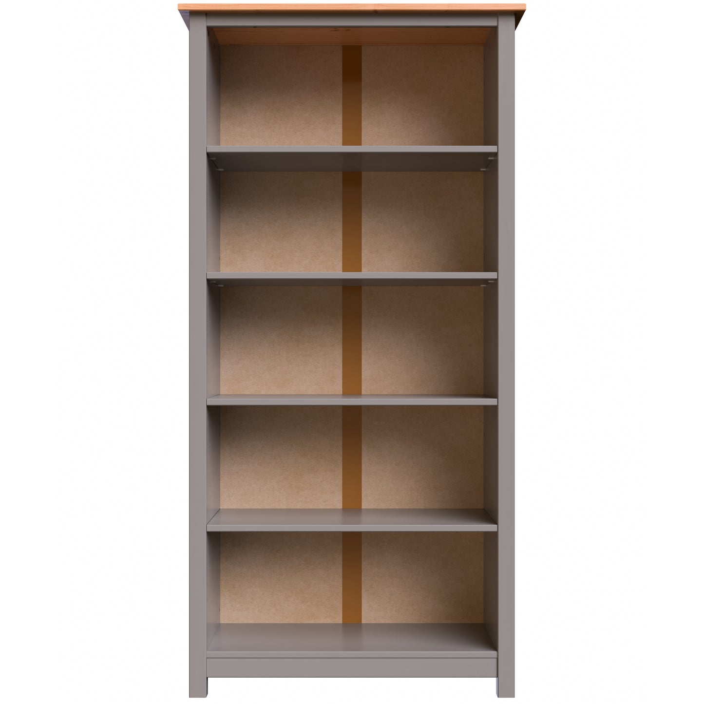 Solid Pine Wood Bookcase