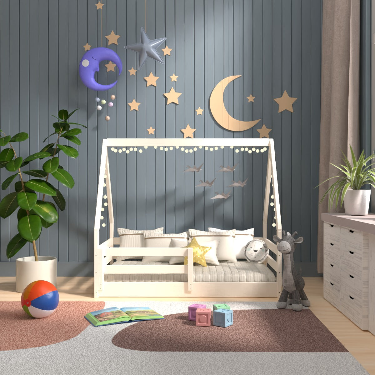 Toddler Size Floor Bed, Montessori