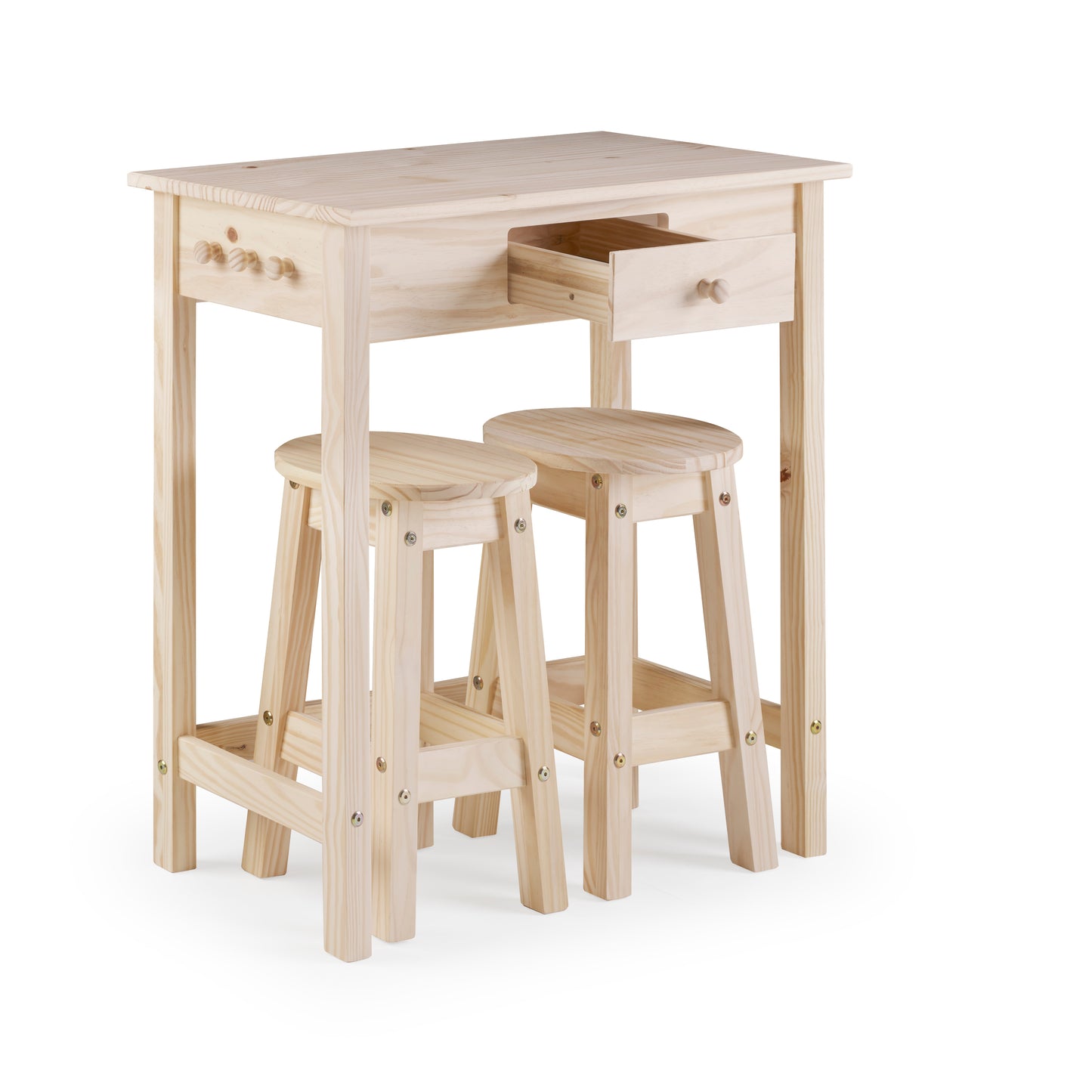Breakfast Table Set with Stools