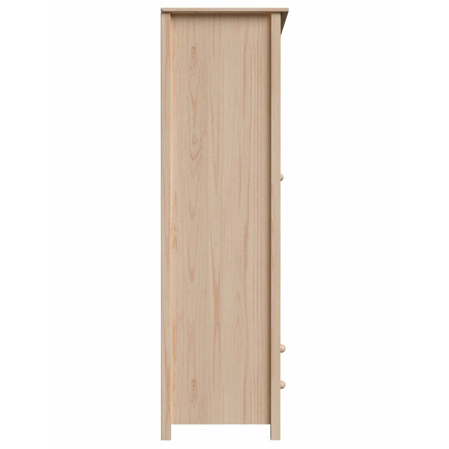 Wardrobe 2 Door and 2 Dresser Unfinished