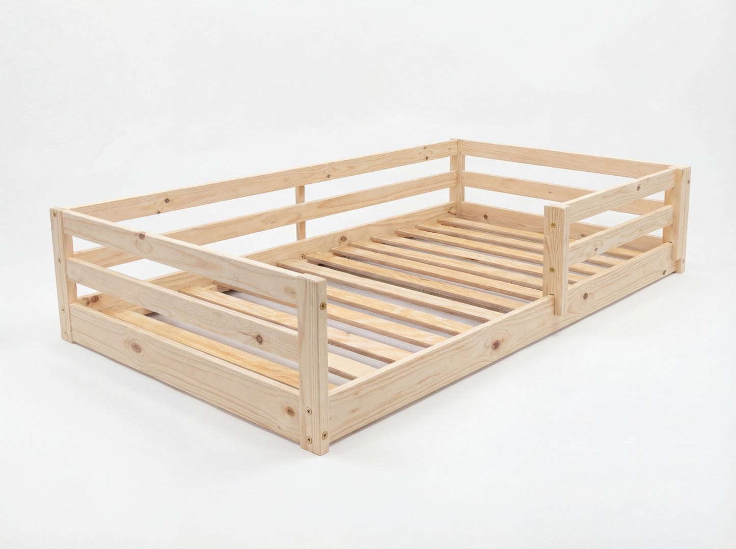 Toddler Size Floor Bed, Montessori – With Roof