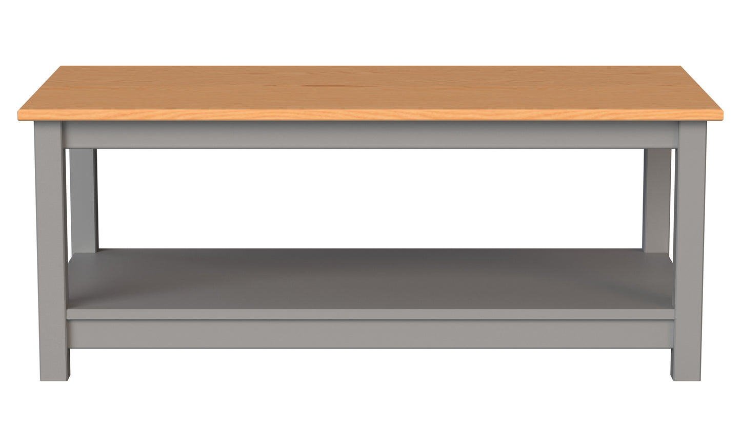 Coffee Table with Storage Shelf