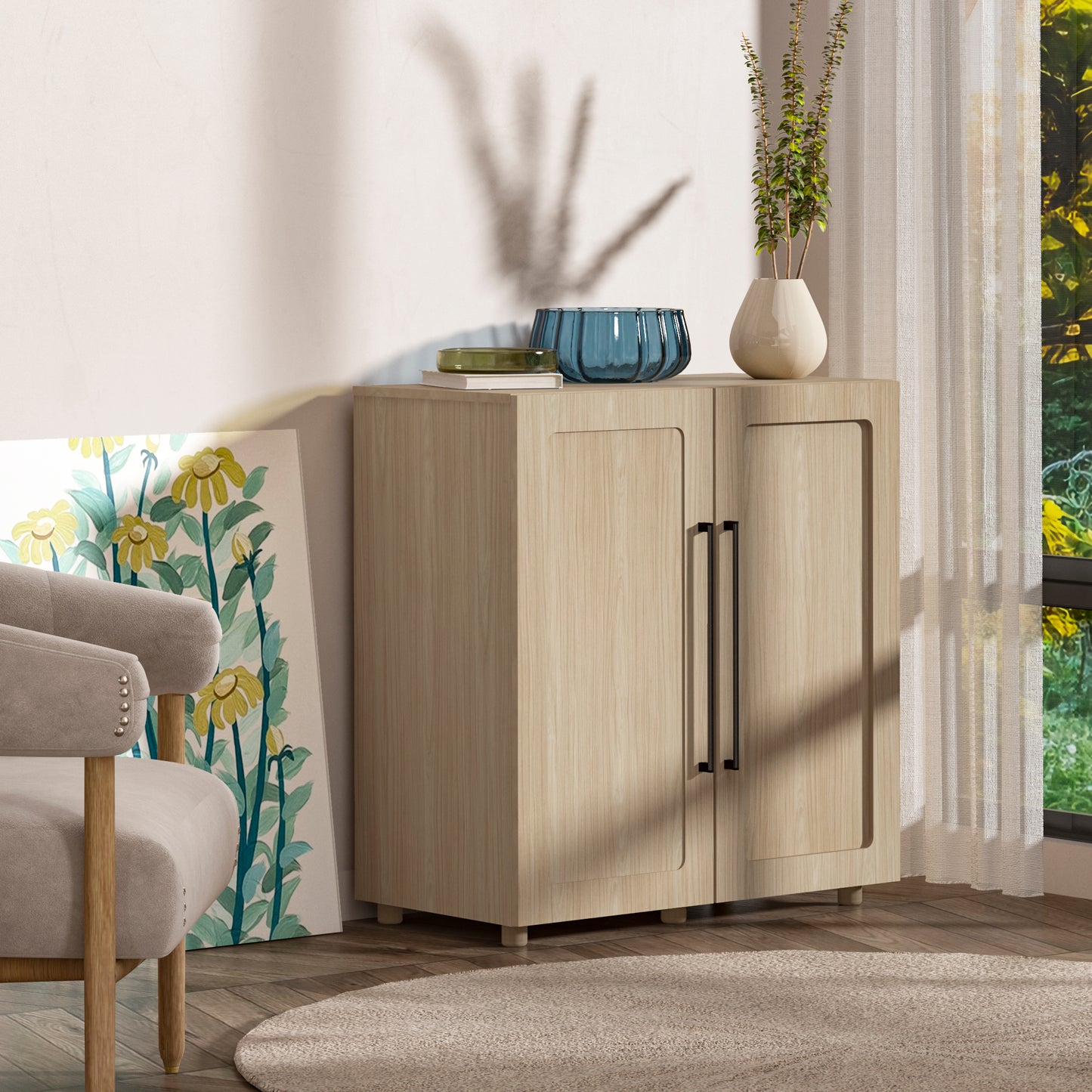 Arden Tall Storage Cabinet