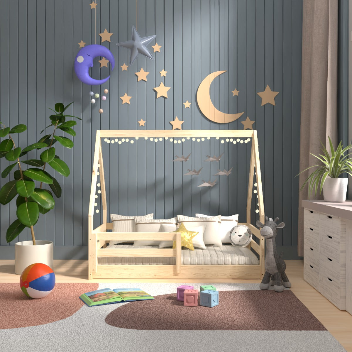 Toddler Size Floor Bed, Montessori