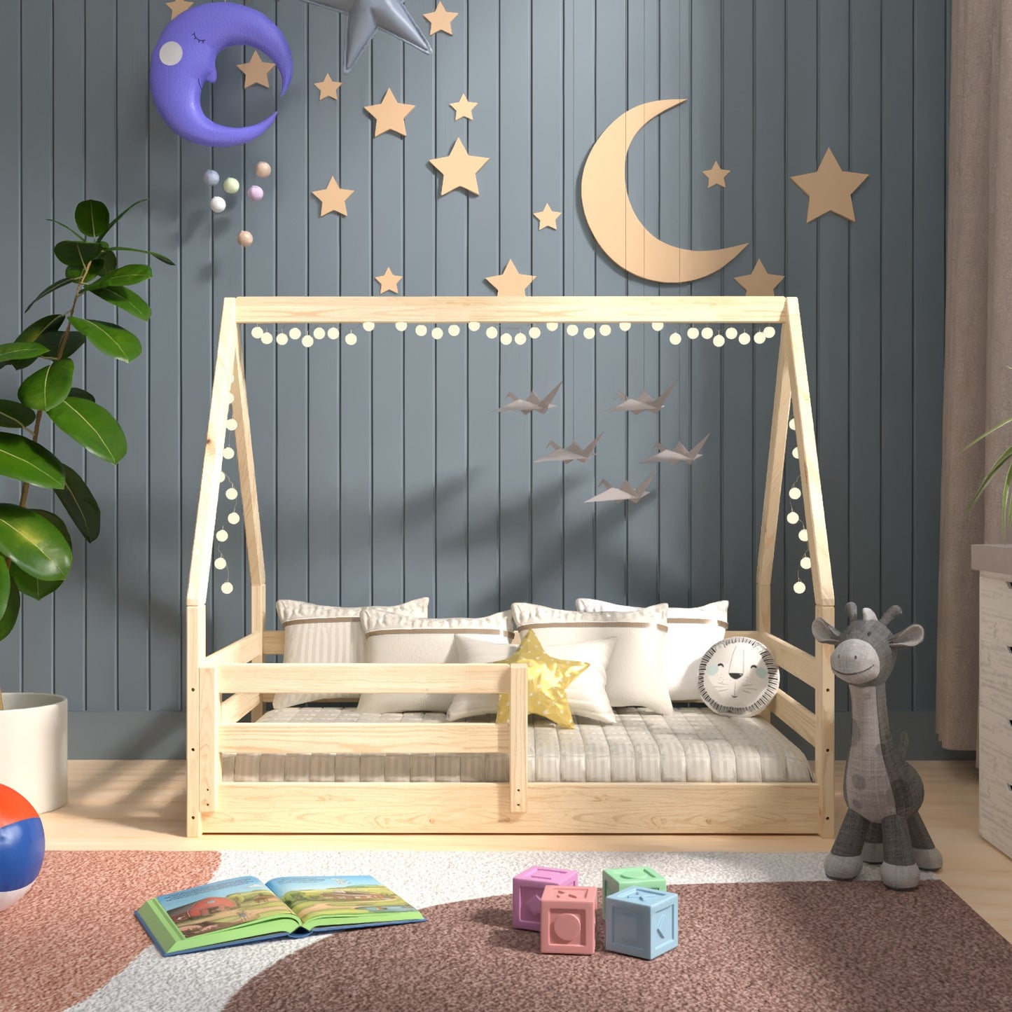 Toddler Size Floor Bed, Montessori
