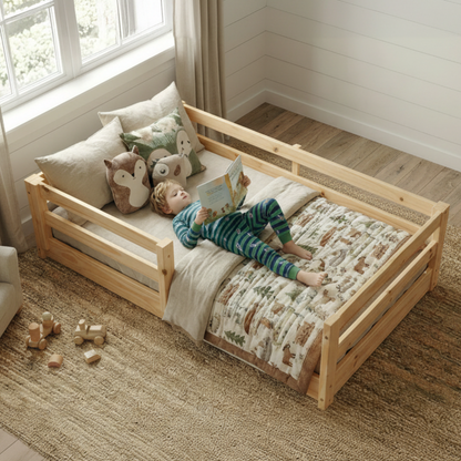 Toddler Size Floor Bed, Montessori