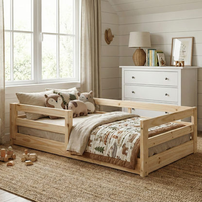 Toddler Size Floor Bed, Montessori