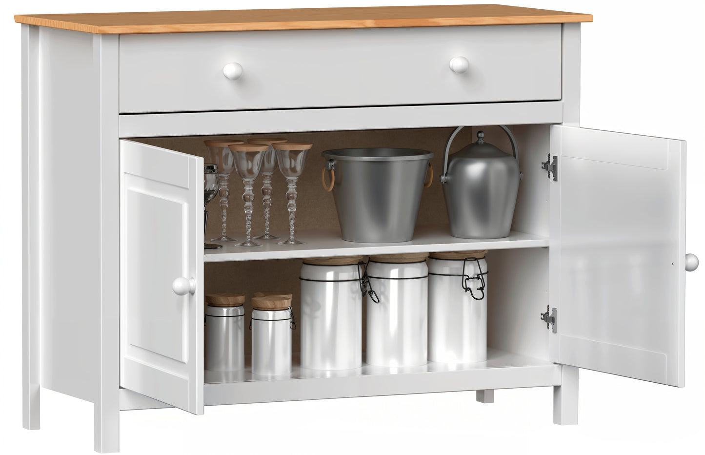 Sideboards & Buffets 2 Doors and 1 Drawer