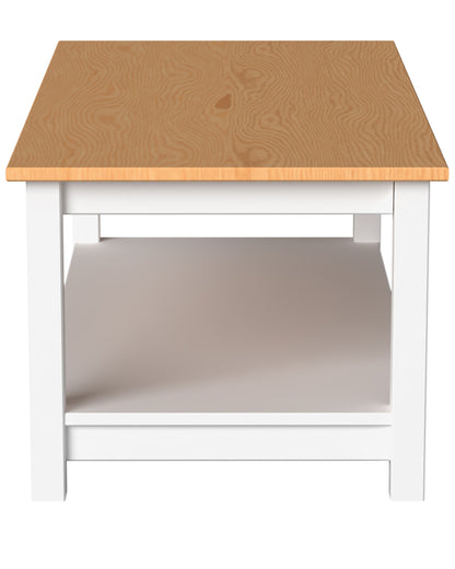 Coffee Table with Storage Shelf
