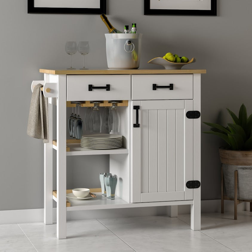 Kitchen Storage Island Cart