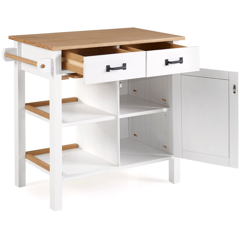 Kitchen Storage Island Cart