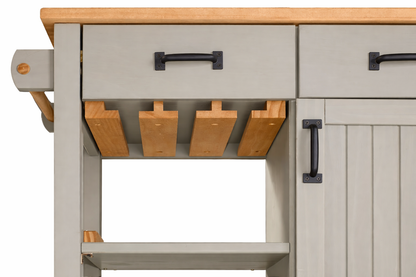 Island Cabinet with Convenient Storage Drawers