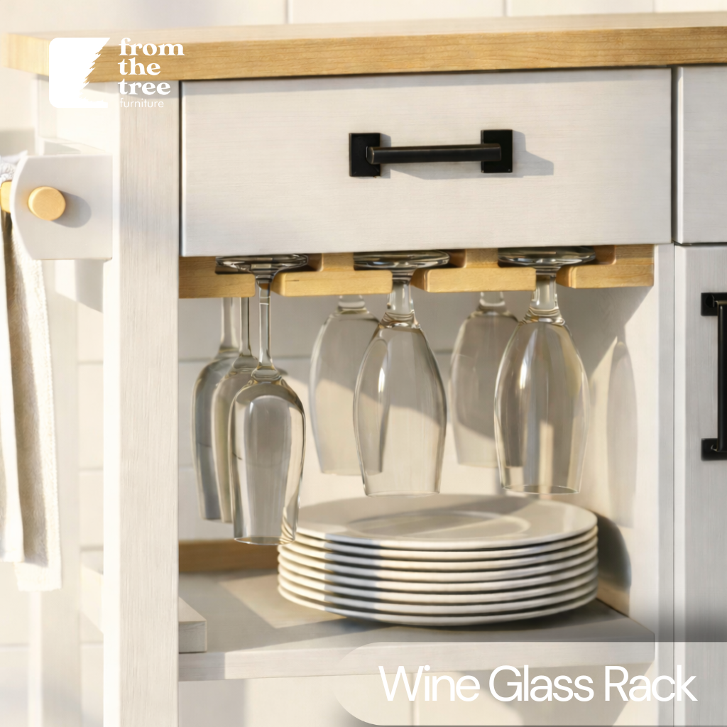 Island Cabinet with Convenient Storage Drawers