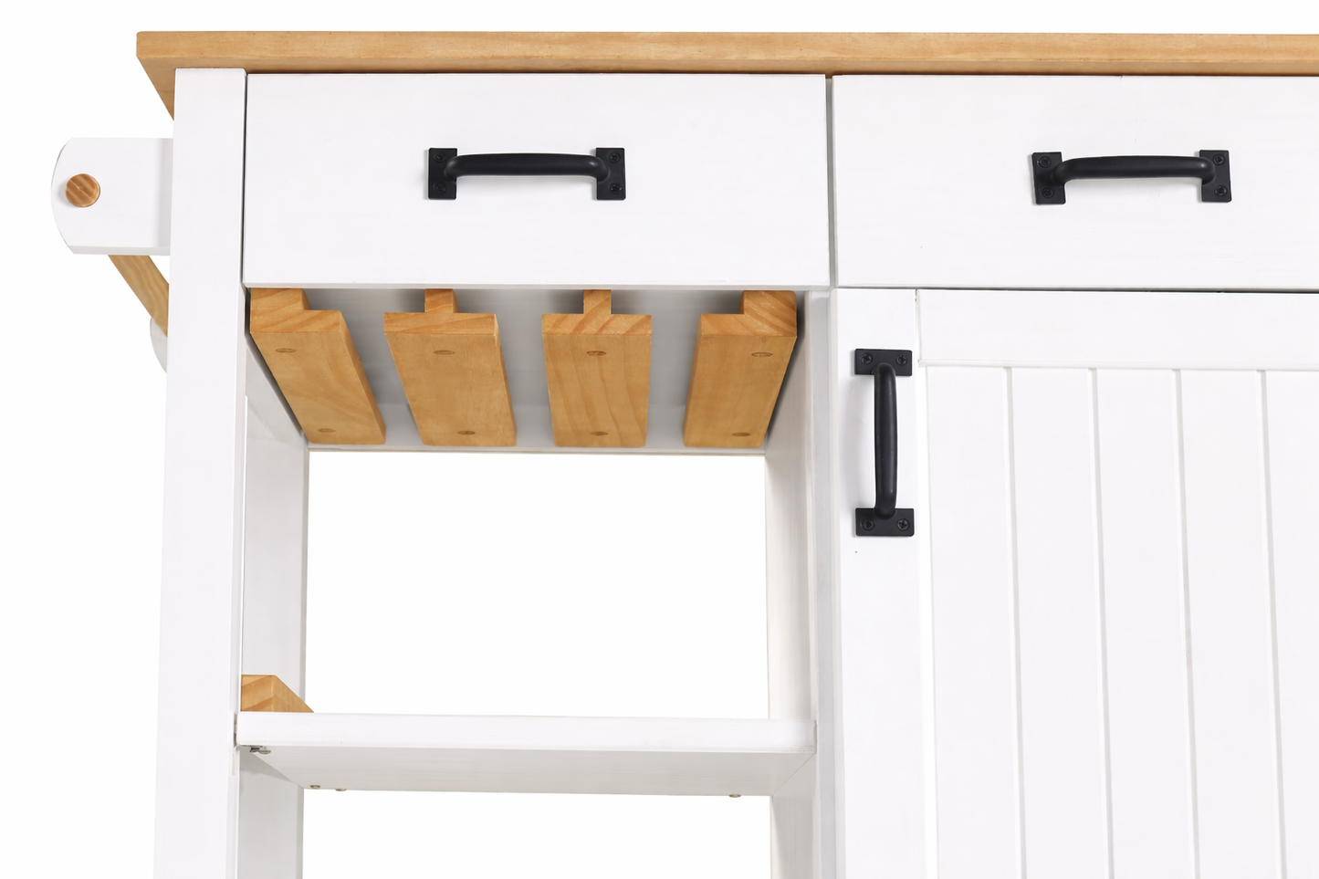 Island Cabinet with Convenient Storage Drawers