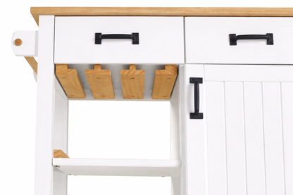 Island Cabinet with Convenient Storage Drawers