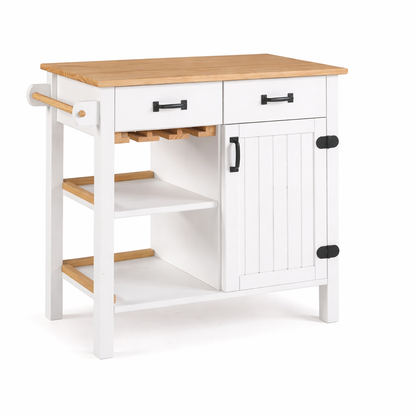 Island Cabinet with Convenient Storage Drawers