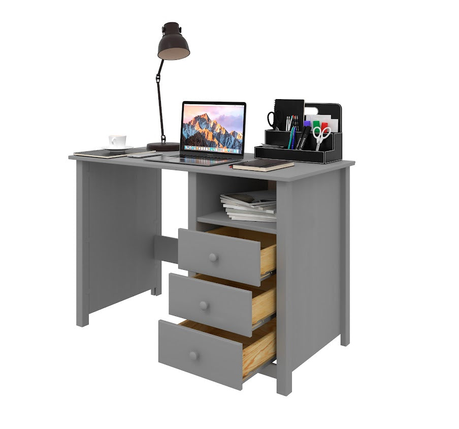 Shaker 3 Drawer Desk Lounge