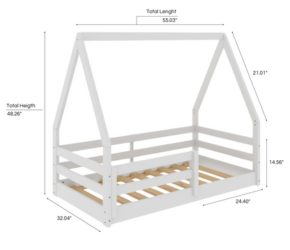 Toddler Size Floor Bed, Montessori