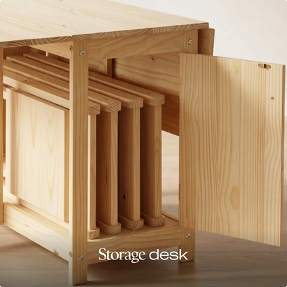 Folding Dining Table & Chair Set