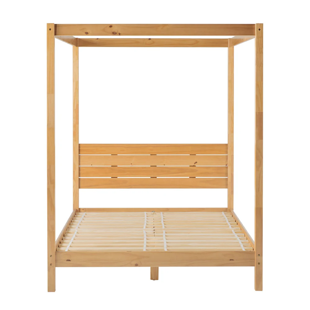 Solid Wood Canopy Bed
