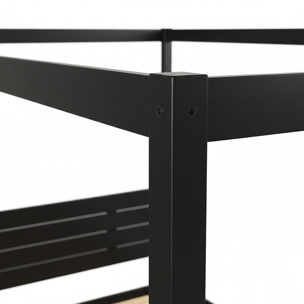 Solid Wood Canopy Bed
