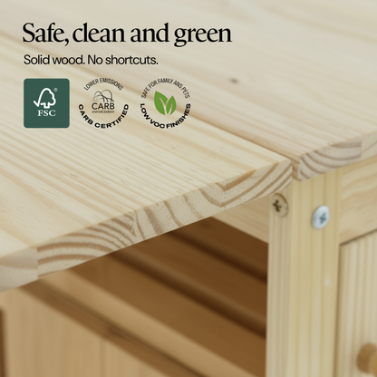 Folding Dining Table & Chair Set