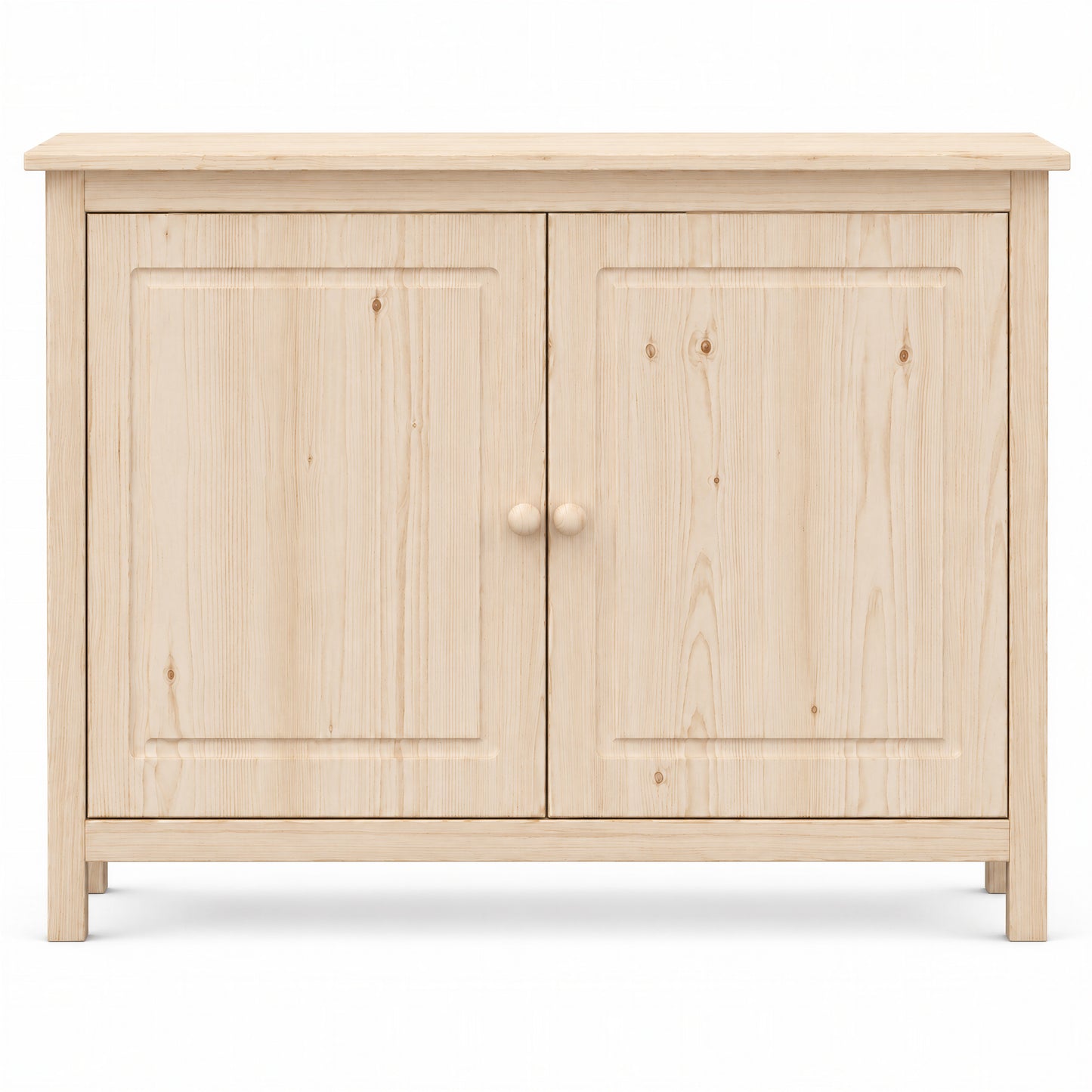 Solid Wood Sideboard Buffet Cabinet with Doors