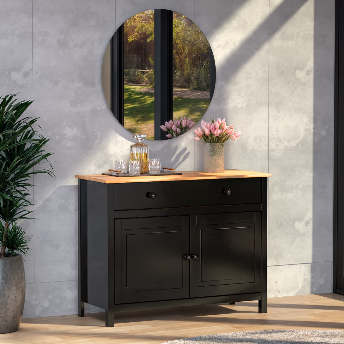 Sideboards & Buffets 2 Doors and 1 Drawer