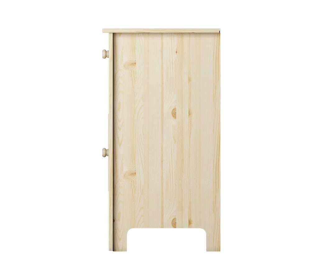 Adjustable Shelf Buffet Cabinet for Kitchen Storage Solid Wood Furnitute
