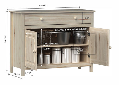 Sideboards & Buffets 2 Doors and 1 Drawer