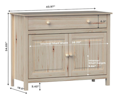 Sideboards & Buffets 2 Doors and 1 Drawer