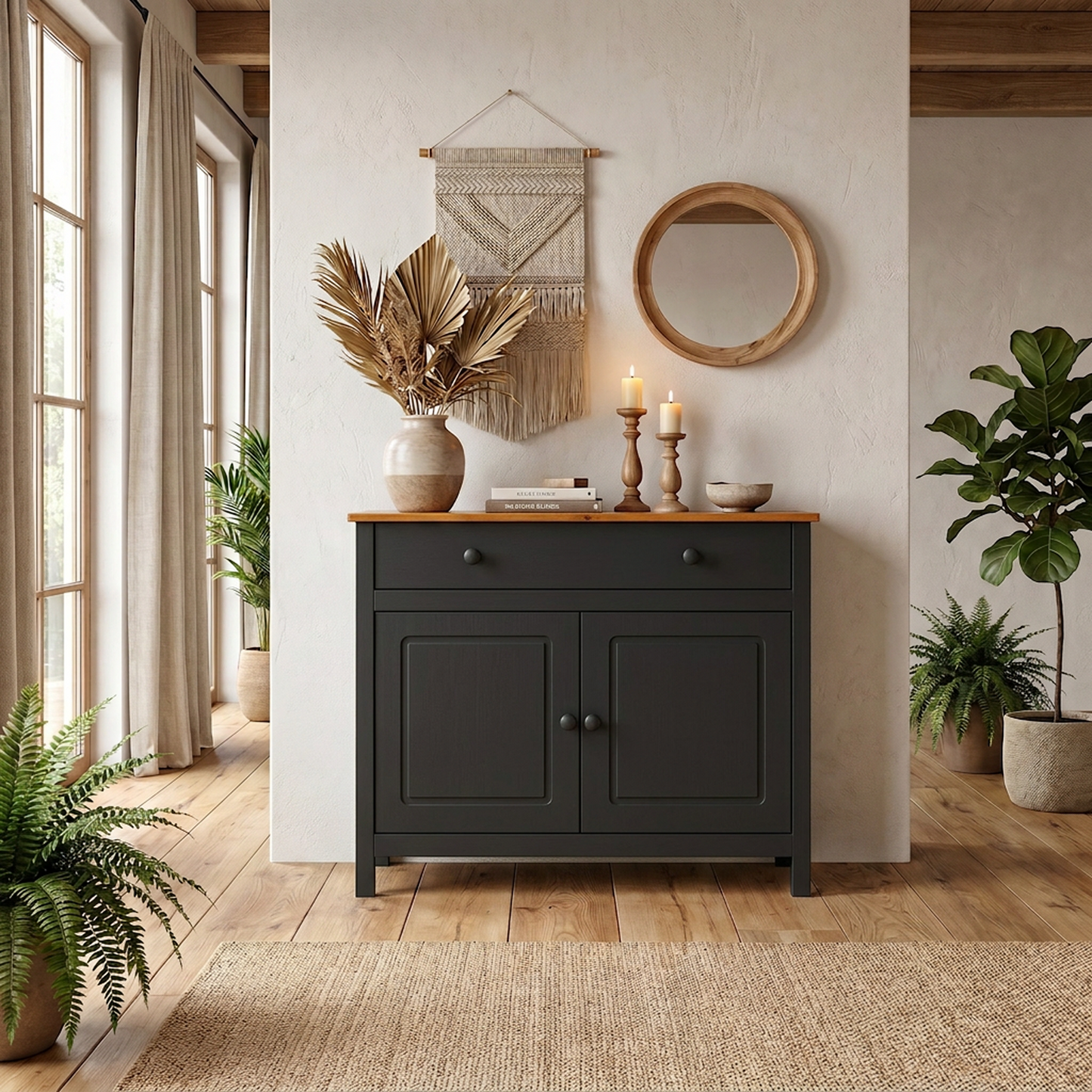 Sideboards & Buffets 2 Doors and 1 Drawer