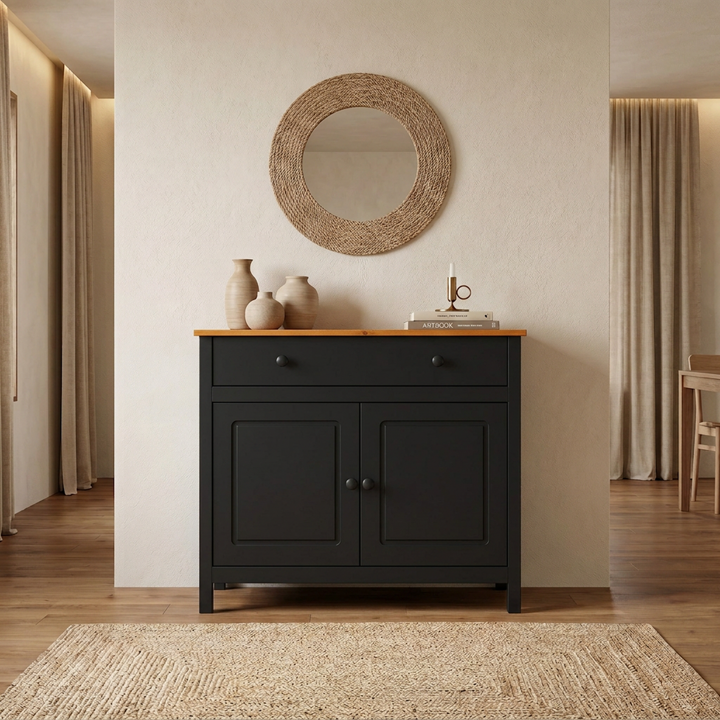 Sideboards & Buffets 2 Doors and 1 Drawer