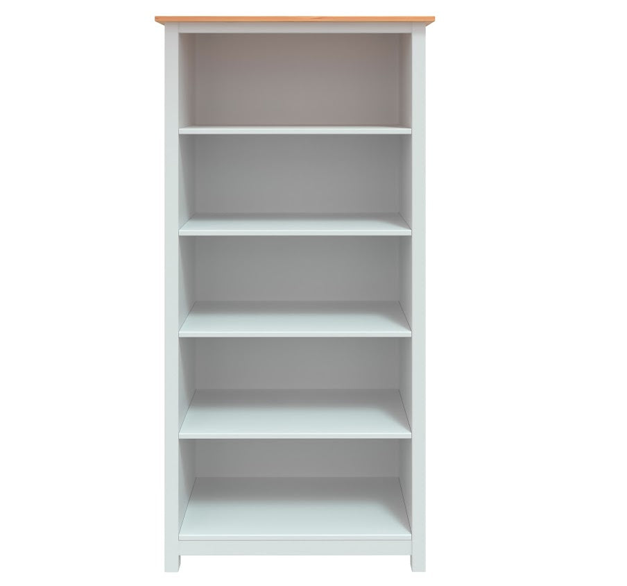 Solid Pine Wood Bookcase Shelf