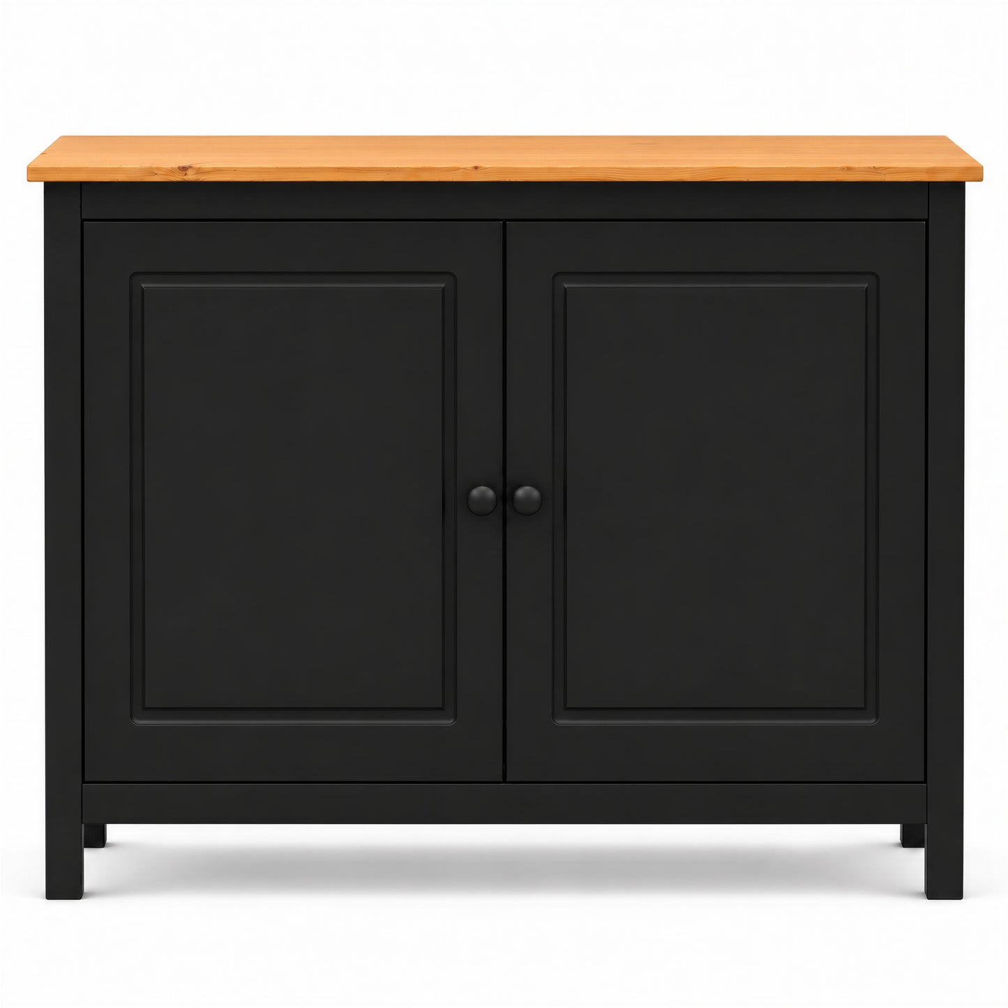 Solid Wood Sideboard Buffet Cabinet with Doors