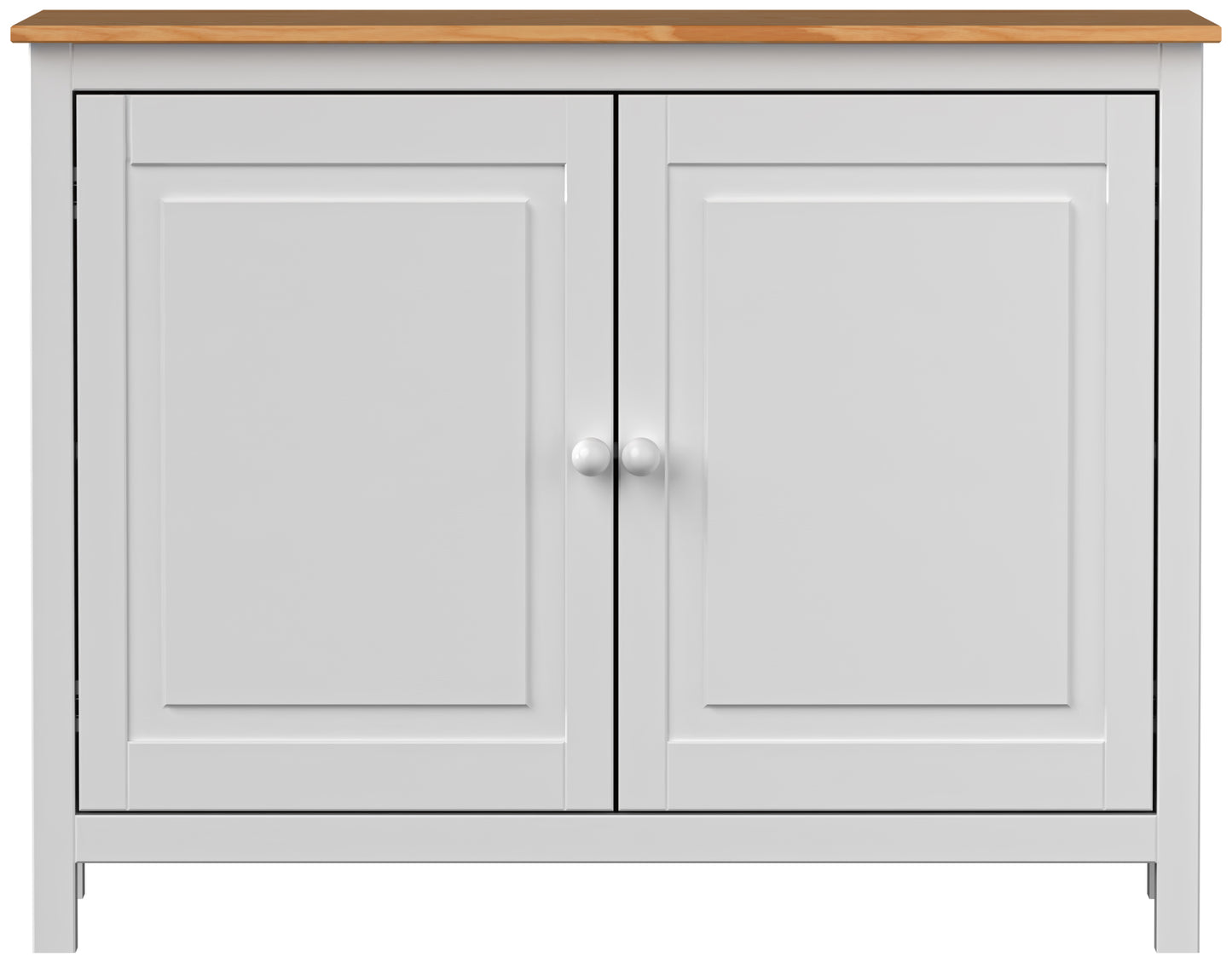 Solid Wood Sideboard Buffet Cabinet with Doors