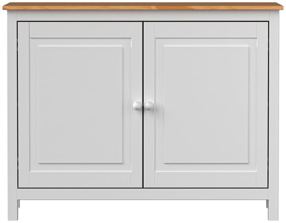 Solid Wood Sideboard Buffet Cabinet with Doors