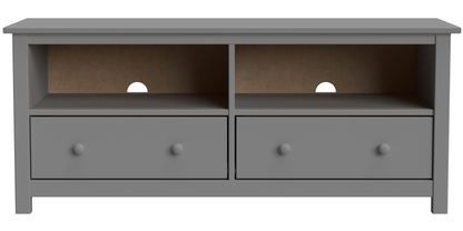 Handcrafted Solid Wood TV Stand