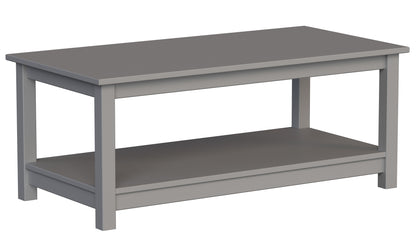 Coffee Table with Storage Shelf