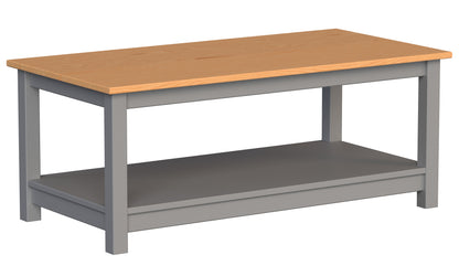 Coffee Table with Storage Shelf