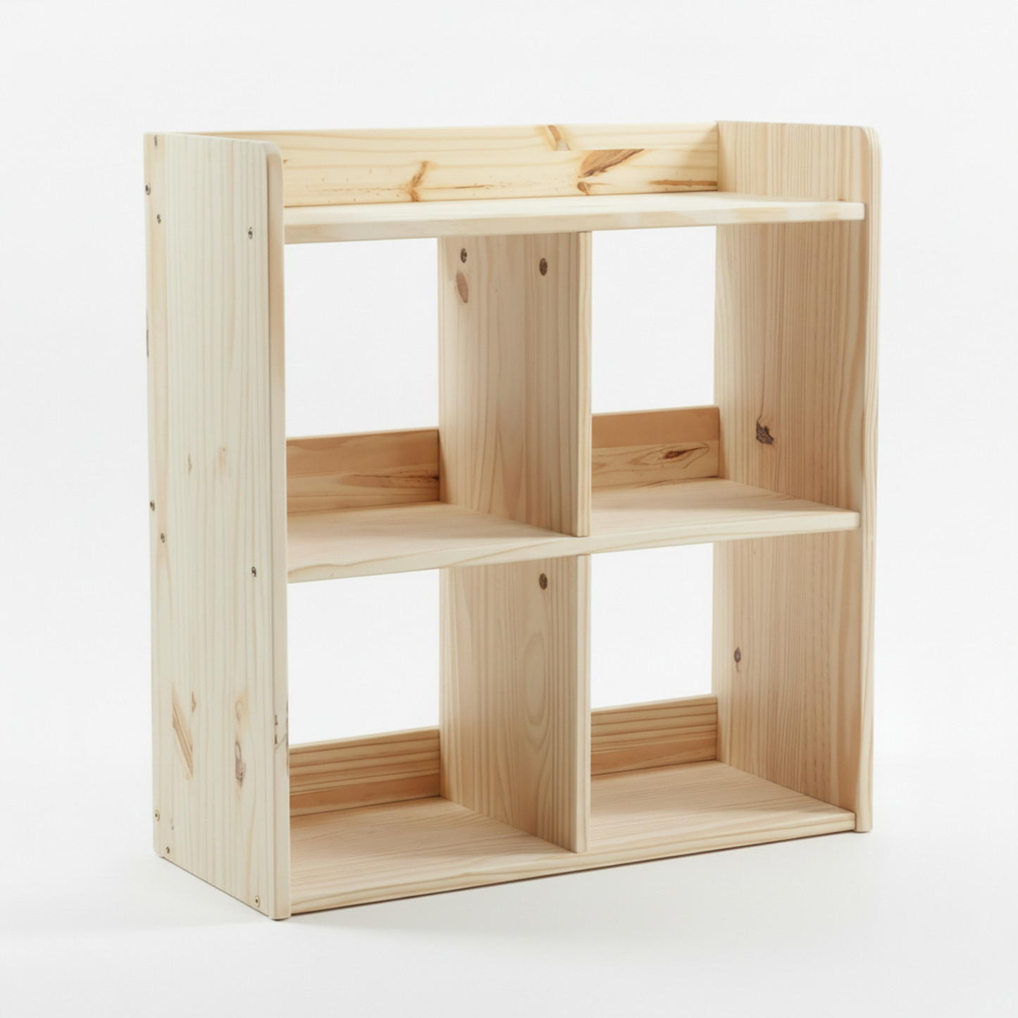 Montessori Tier Bookcase Unfinished for Kids