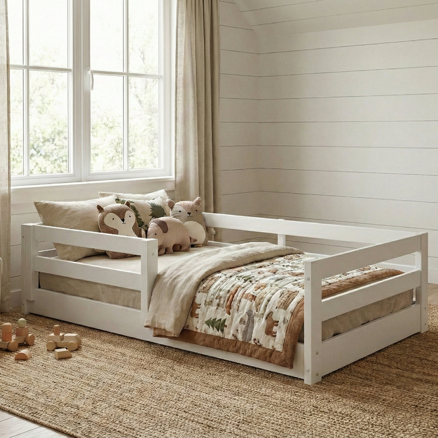 Toddler Size Floor Bed, Montessori