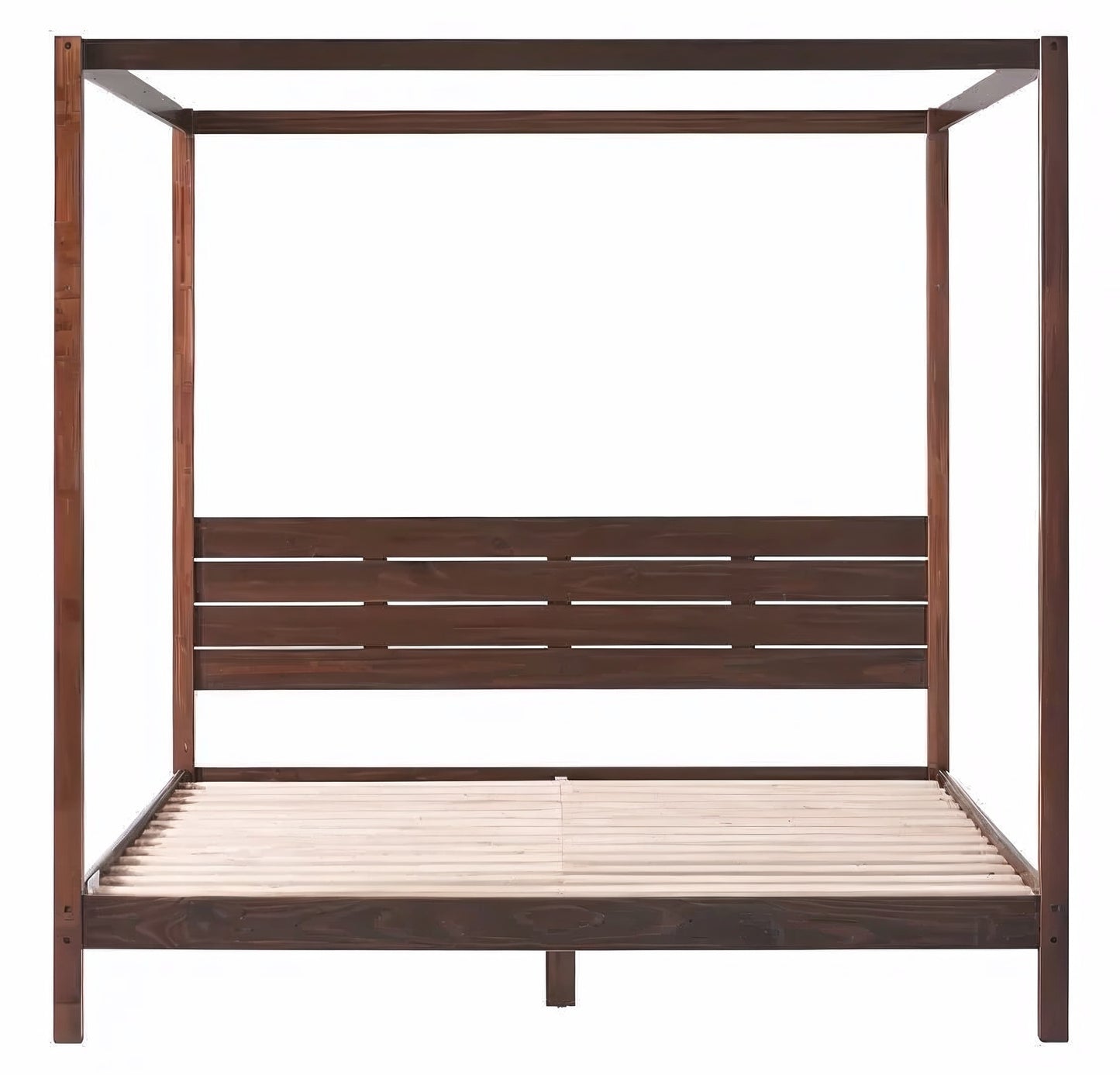 Solid Wood Canopy Bed