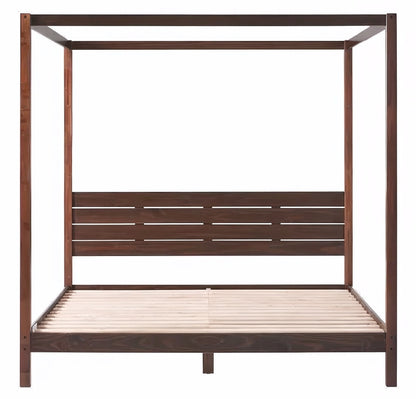 Solid Wood Canopy Bed