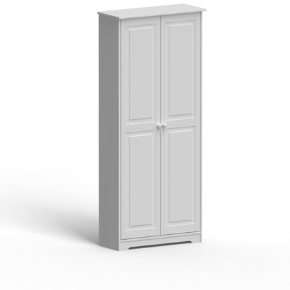 Cabinet Pantry 2 Doors Solid Wood