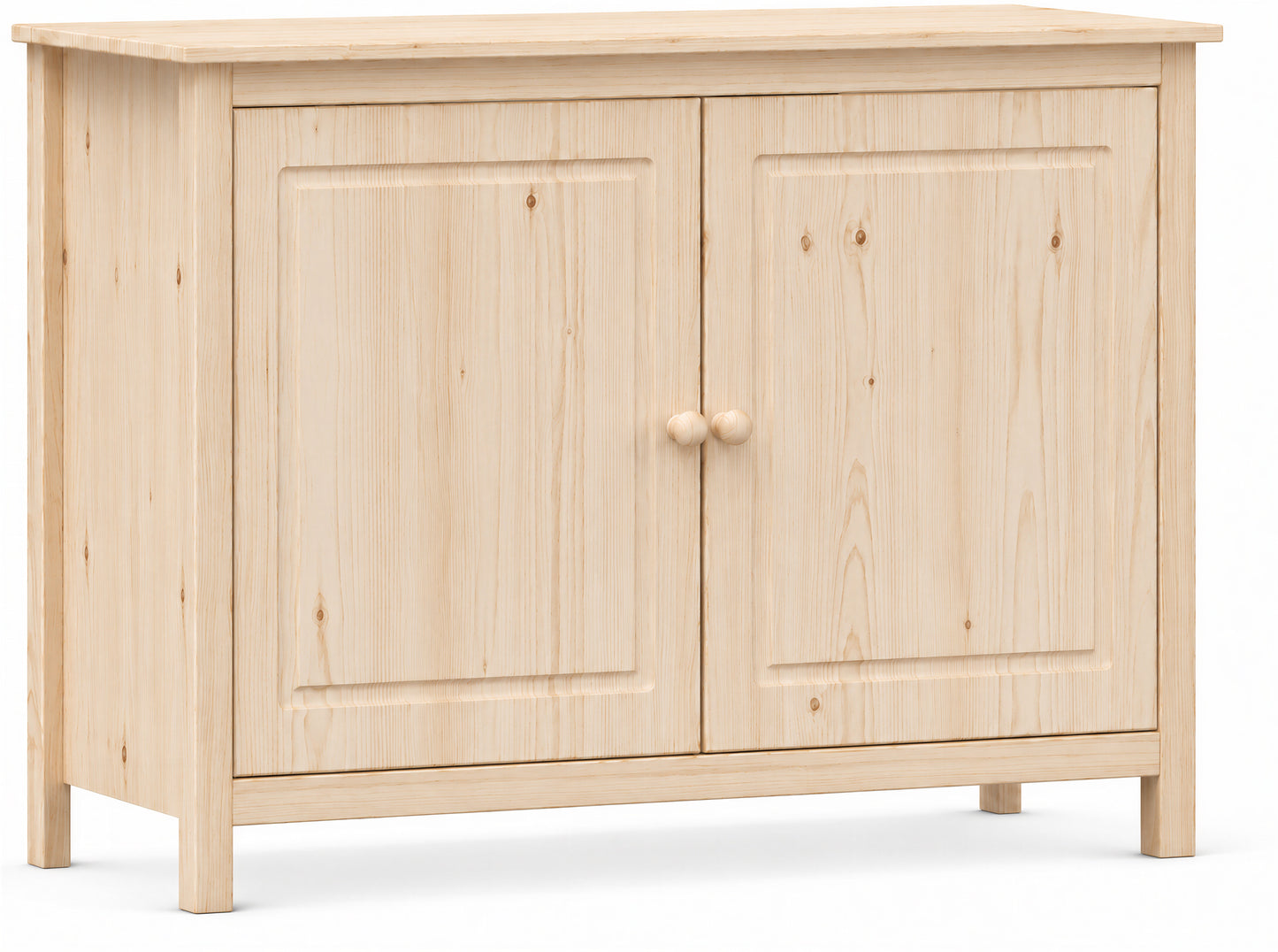 Solid Wood Sideboard Buffet Cabinet with Doors