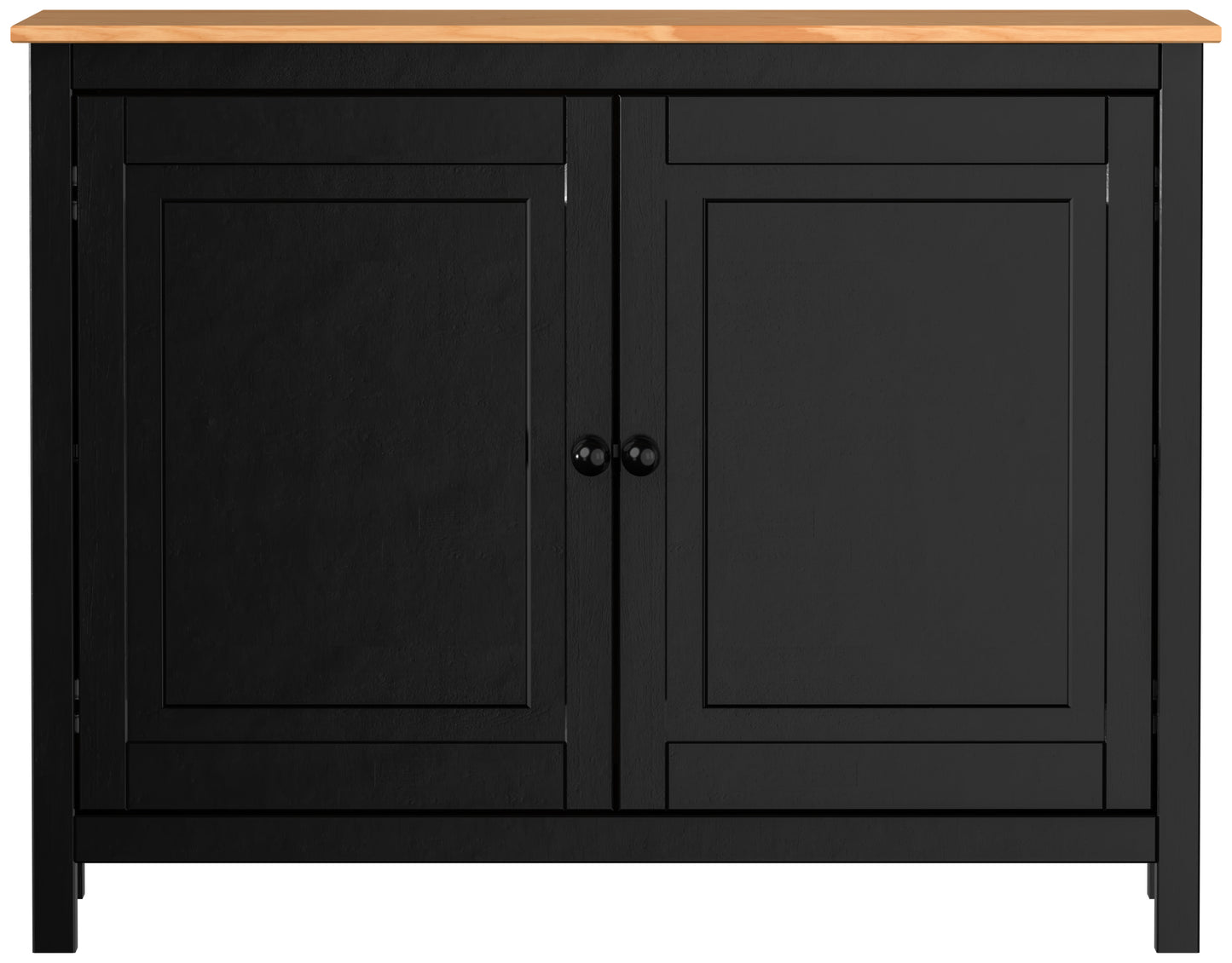 Solid Wood Sideboard Buffet Cabinet with Doors