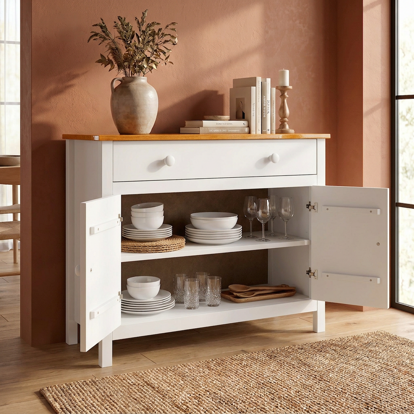Sideboards & Buffets 2 Doors and 1 Drawer