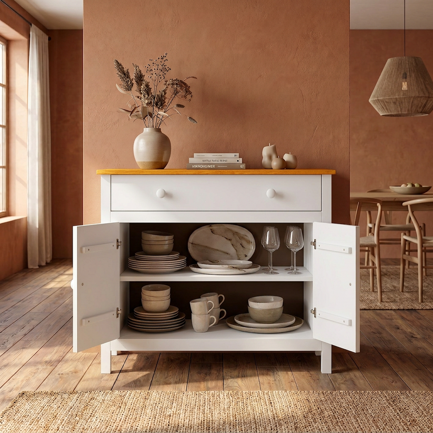 Sideboards & Buffets 2 Doors and 1 Drawer